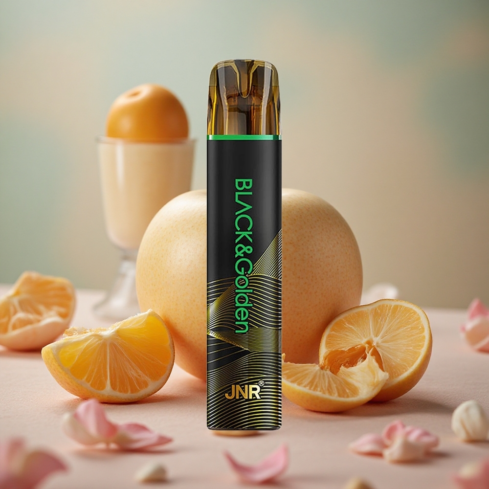 Kyselé jablko JNR Black&Golden 800 Puffs 550mAh 2ml velkoobchod Česká Republika