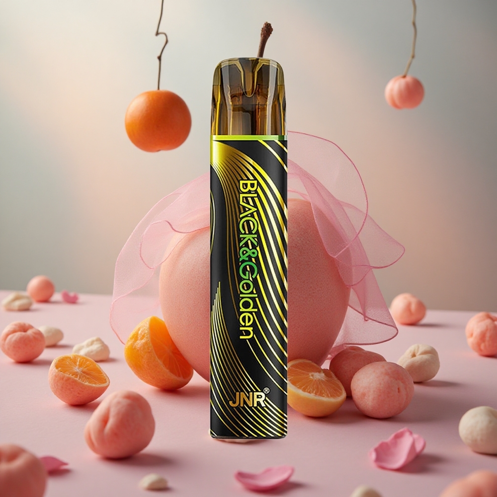 Černá&Zlatá JNR Black&Golden 800 Pufů 550mAh Kapacita Baterie 2ml Kapacita E-Liquidu velkoobchod Česká Republika
