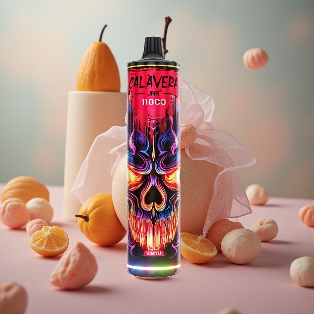 Kombinace příchutí JNR Calavera 11000 Puffs Jednorázová Vape Vimtu 850 mAh Kapacita Baterie velkoobchod Česká Republika