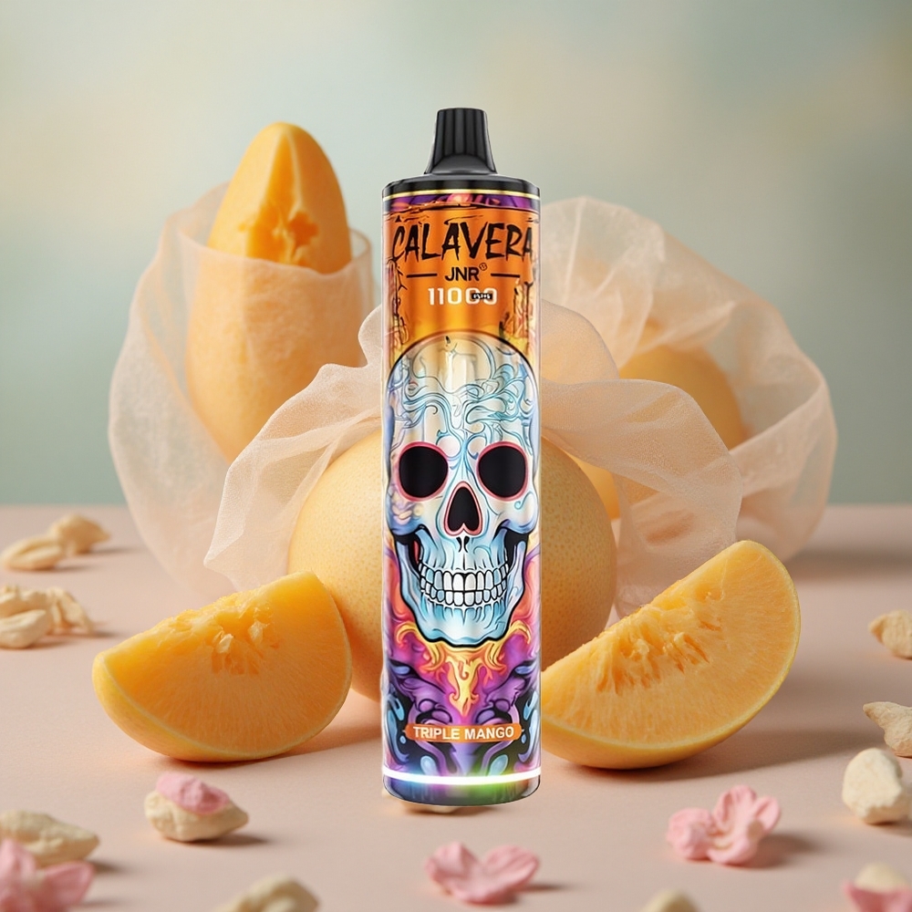Trojitá Manga JNR Calavera 11000 Puffs Jednorázová Vape 850 mAh Kapacita Baterie 21ml Kapacita E-Liquidu velkoobchod Česká Republika