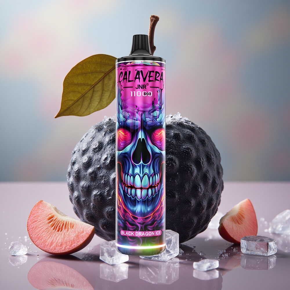 Černý drak led JNR Calavera 11000 Puffs 21ml Kapacita e-liquidu 1.0ohm Mřížkové vinutí velkoobchod Česká Republika