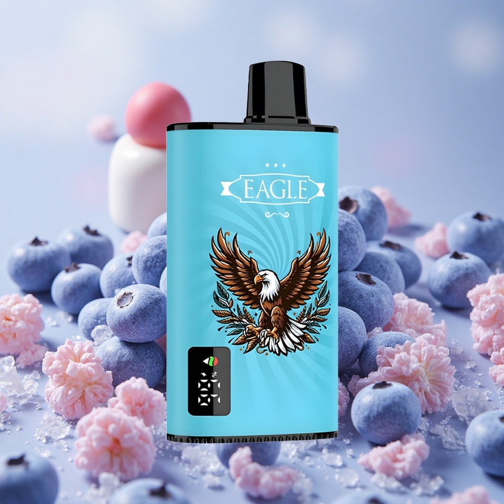 Borůvka Led JNR EAGLE Smart 23000 Puffs Digital Screen 1.0ohm Mesh Coil velkoobchod Česká Republika