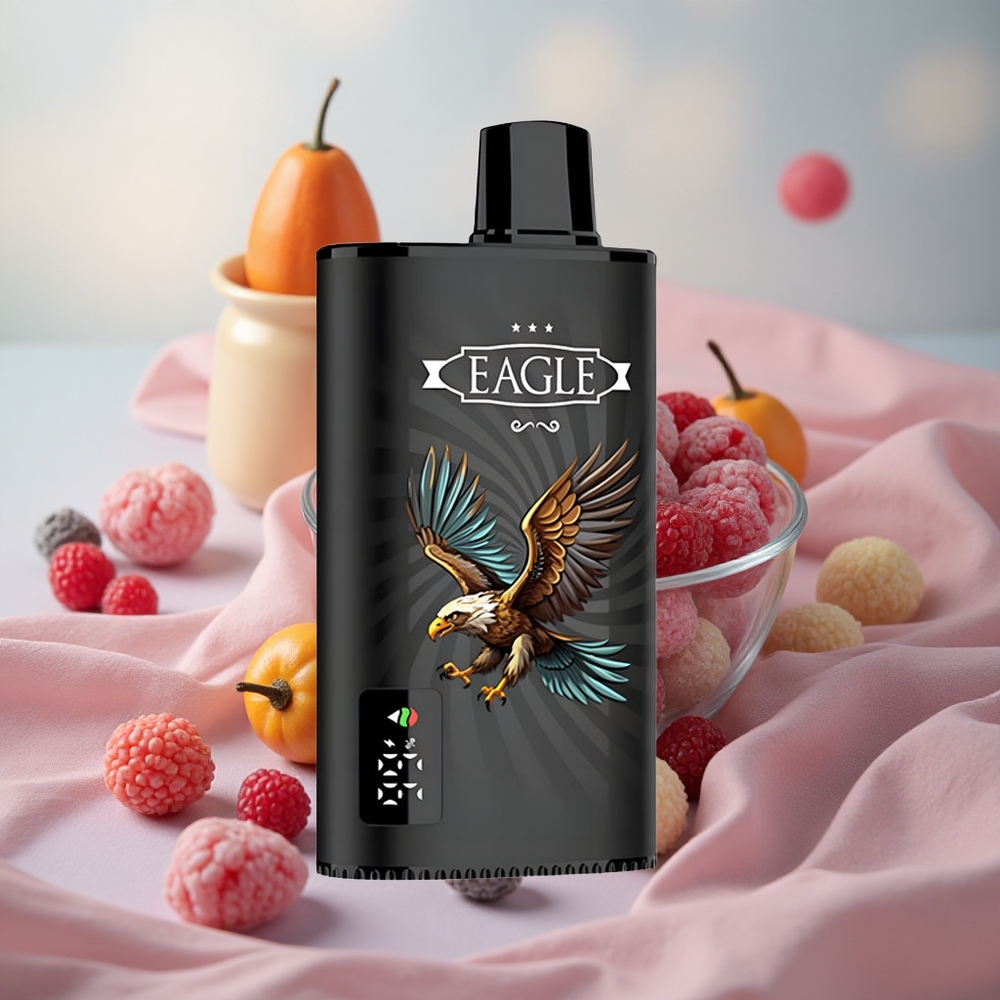 Směs bobulí JNR EAGLE Smart 23000 Puffs Digitální displej 25ml kapacita e-liquidu velkoobchod Česká Republika