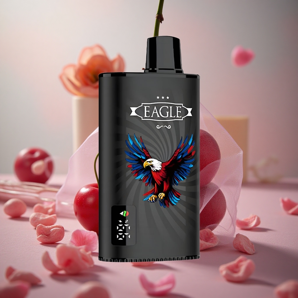 Třešňová Kola JNR EAGLE Smart 23000 Puffs Digitální Displej 1.0ohm Mřížková Cívka velkoobchod Česká Republika
