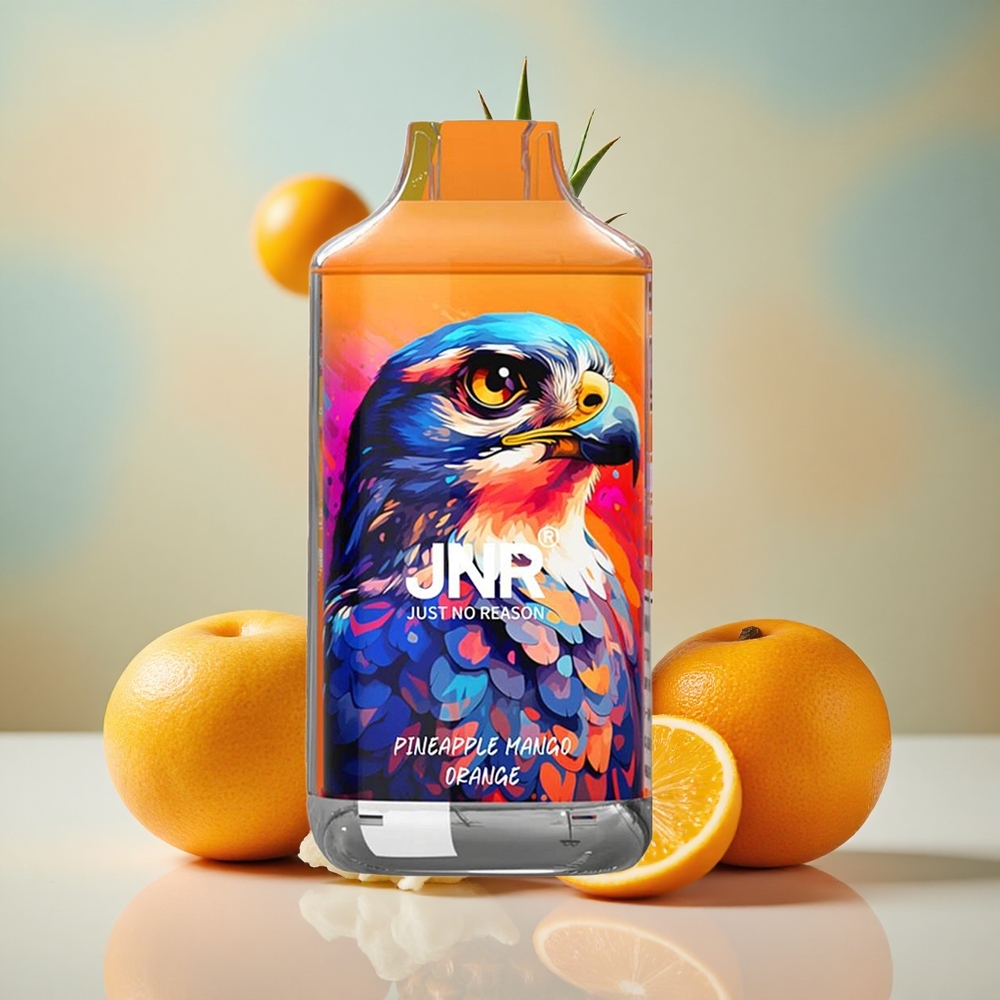 Ananas Mango Pomeranč JNR Falcon 16000 Puffs 850 mAh 22ml velkoobchod Česká Republika