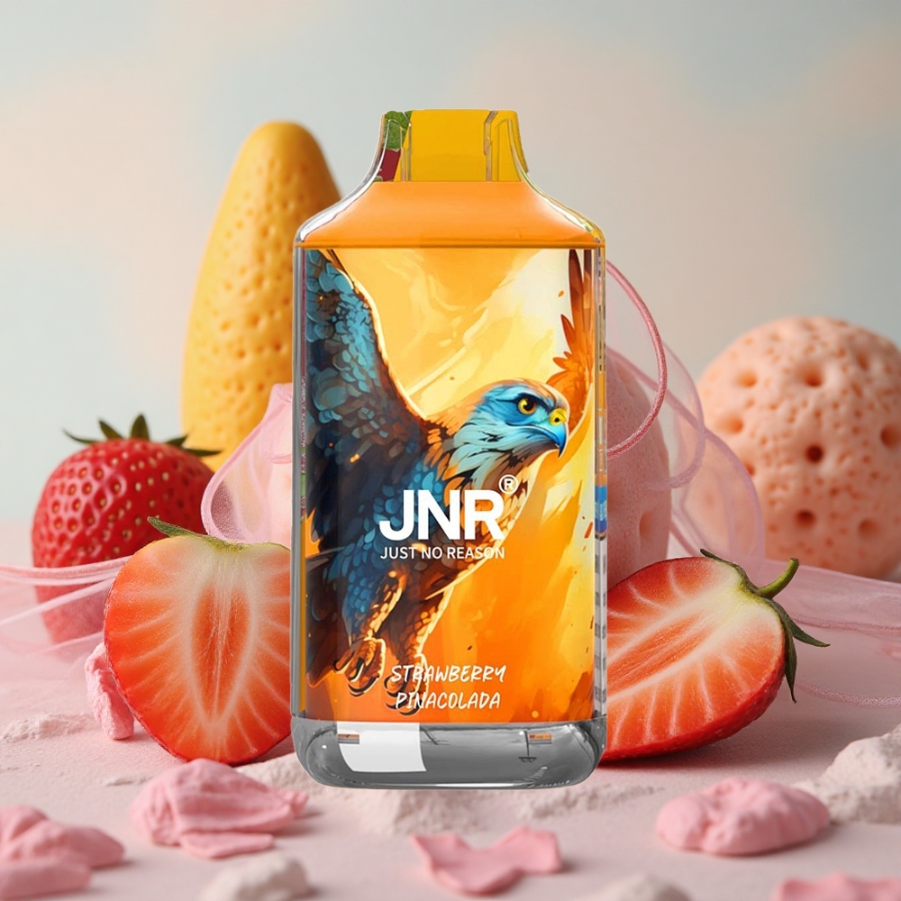 Jahoda Pina Colada JNR Falcon 16000 Puffs 850 mAh 22ml velkoobchod Česká Republika