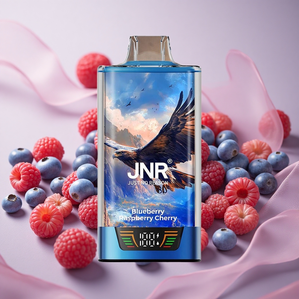 Borůvka Malina Třešeň JNR Falcon Pro 28000 Jednorázová Vape 30ml Předplněná Kapacita 950mAh Kapacita Baterie velkoobchod Česká Republika