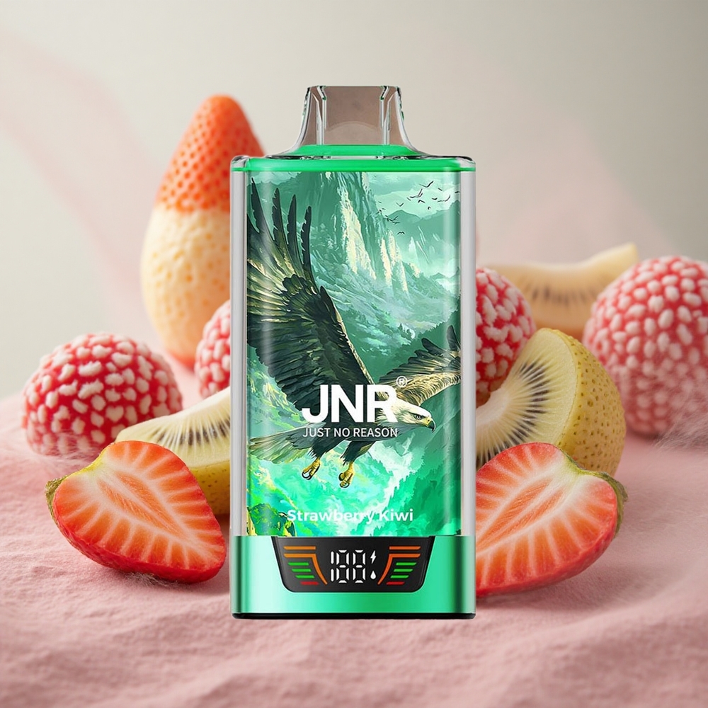 Jahoda-Kiwi JNR Falcon Pro 28000 Jednorázová Vape 30ml předplněná kapacita 950mAh kapacita baterie velkoobchod Česká Republika