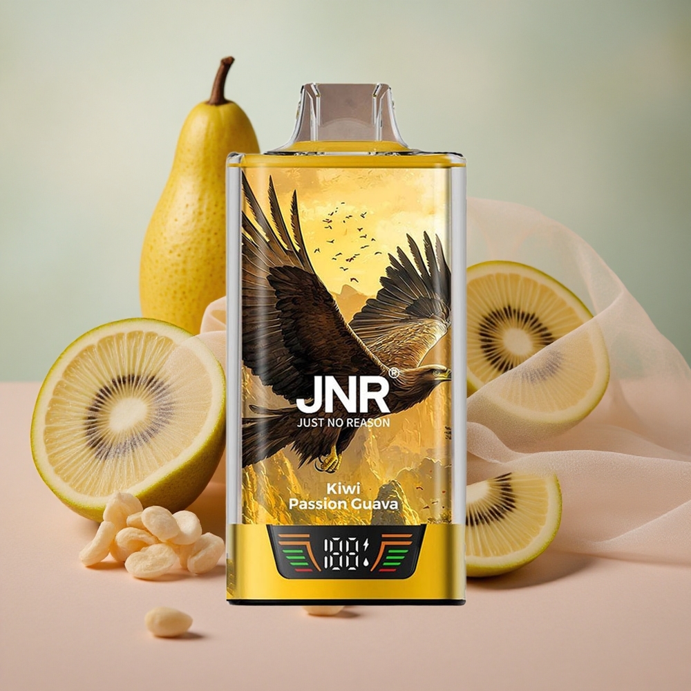 Kiwi Passion Guava JNR Falcon Pro 28000 Jednorázová Vape 30ml Předplněná Kapacita 950mAh Kapacita Baterie velkoobchod Česká Republika