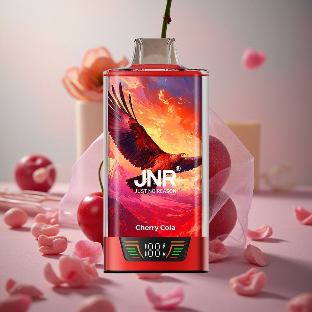 Třešňová Kola JNR Falcon Pro 28000 Jednorázová Vape 28000 Puffů 950mAh Kapacita Baterie Smart Display velkoobchod Česká Republika