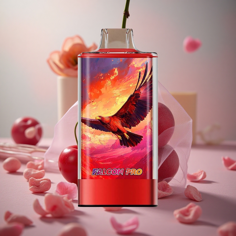 Třešňová Kola JNR Falcon Pro 28000 Jednorázová Vape 28000 Puffů 950mAh Kapacita Baterie Smart Display velkoobchod Česká Republika