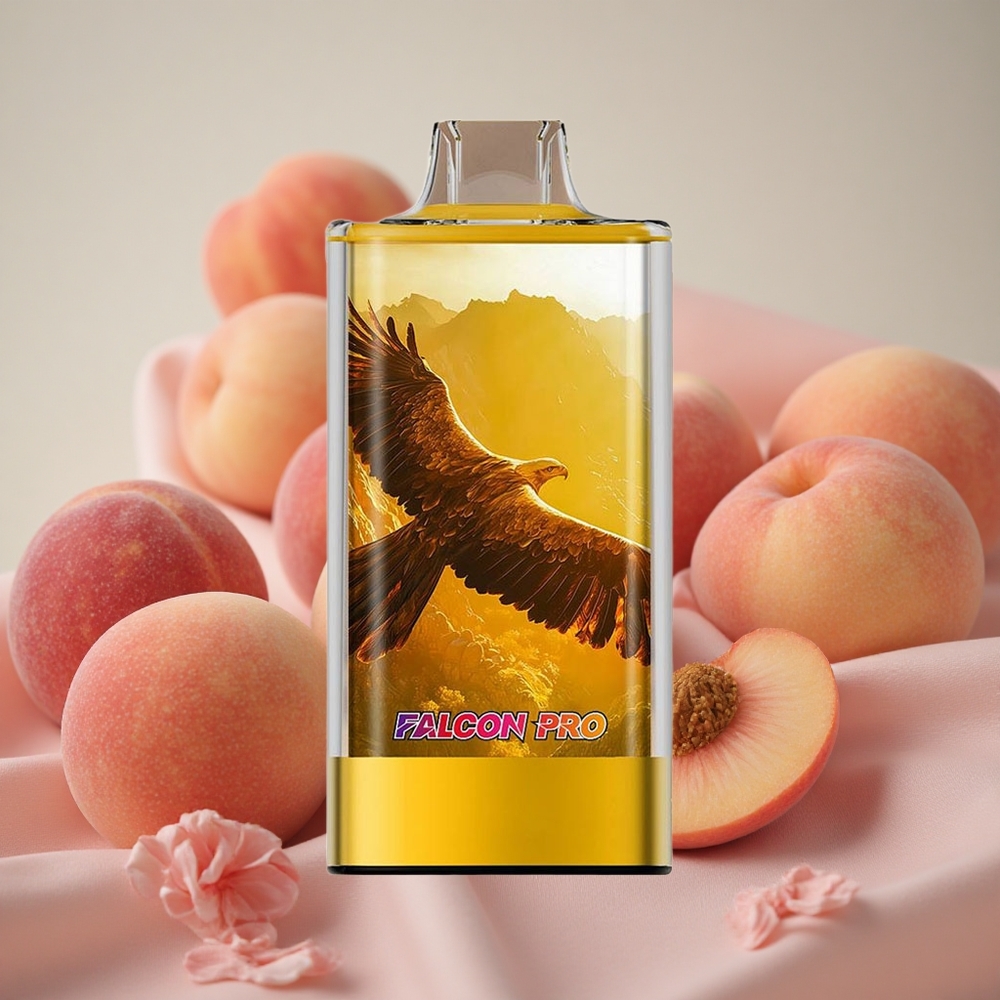 Šťavnaté broskve JNR Falcon Pro 28000 Jednorázová Vape 30ml předplněná kapacita 950mAh kapacita baterie velkoobchod Česká Republika