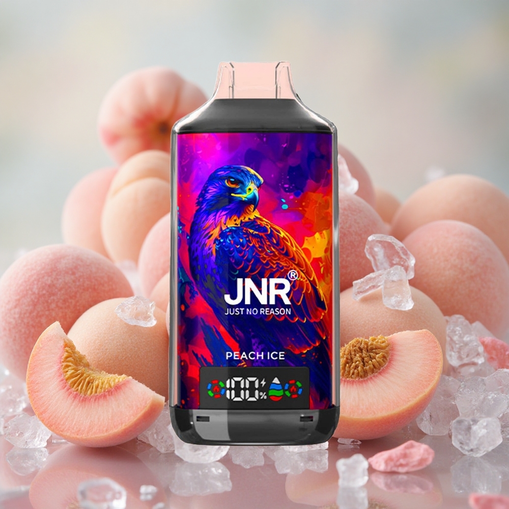 Broskvový led JNR Falcon X 18000 Puffs 24ml Kapacita tekutiny 750mAh Kapacita baterie velkoobchod Česká Republika