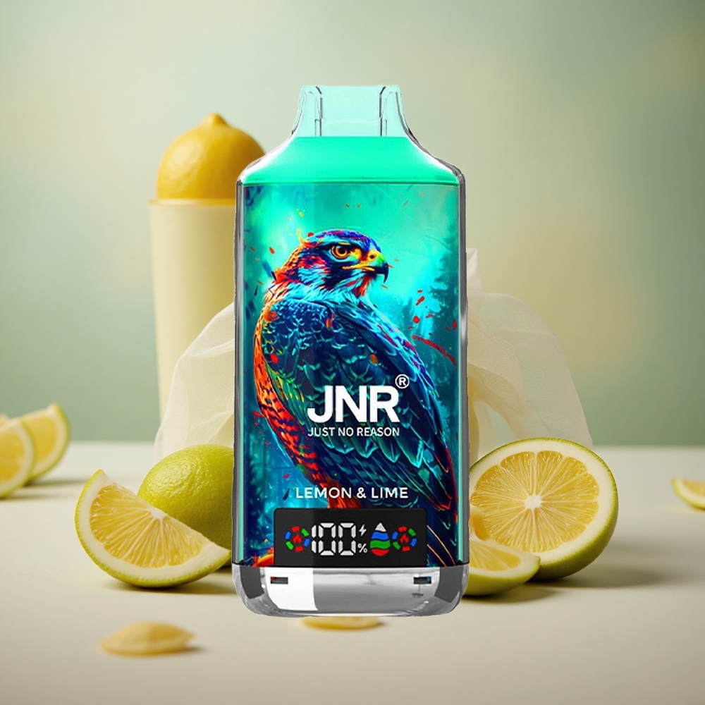 Citrónová limetka JNR Falcon X 18000 Puffs 24ml kapalina 750mAh baterie velkoobchod Česká Republika