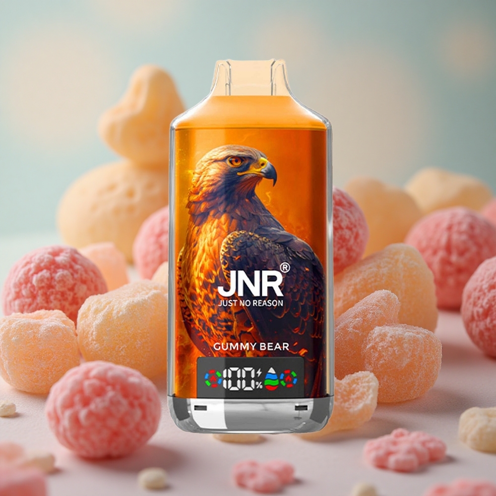 Medvědí guma JNR Falcon X 18000 Puffs 24ml E-liquid 750mAh velkoobchod Česká Republika