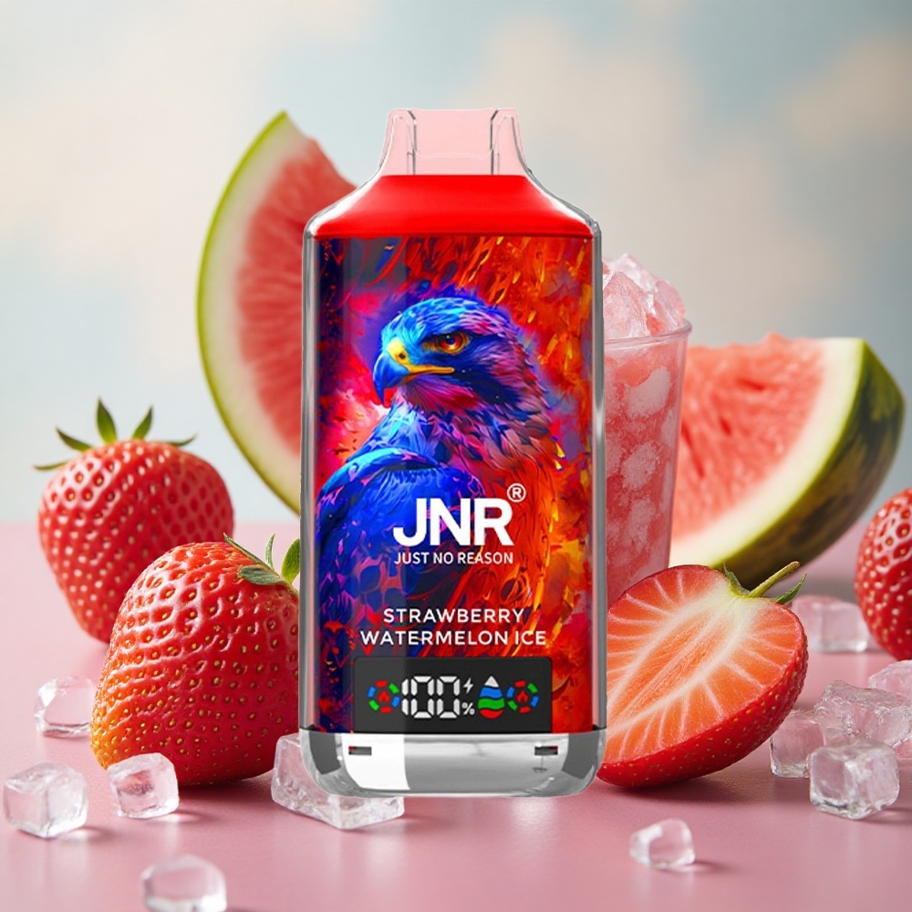 jahoda meloun led JNR Falcon X 18000 Puffs 750mAh baterie 24ml náplň velkoobchod Česká Republika