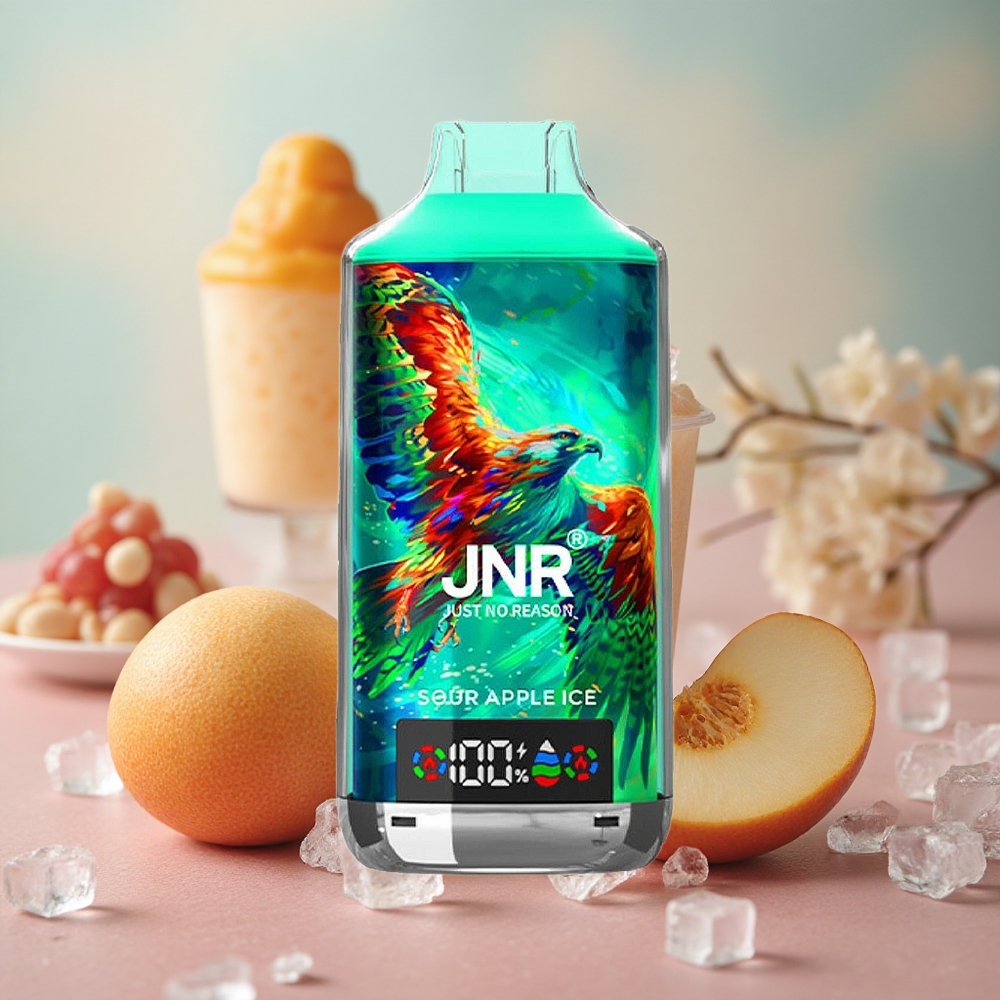 kyselé jablko led JNR Falcon X 18000 Puffs 750mAh 24ml velkoobchod Česká Republika
