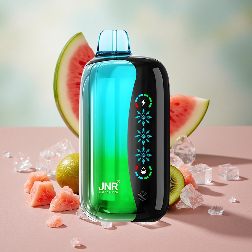 Kiwi Meloun Led JNR Flex Ice 21000 Puffs Nastavitelný Led, 26ml E-liquid velkoobchod Česká Republika