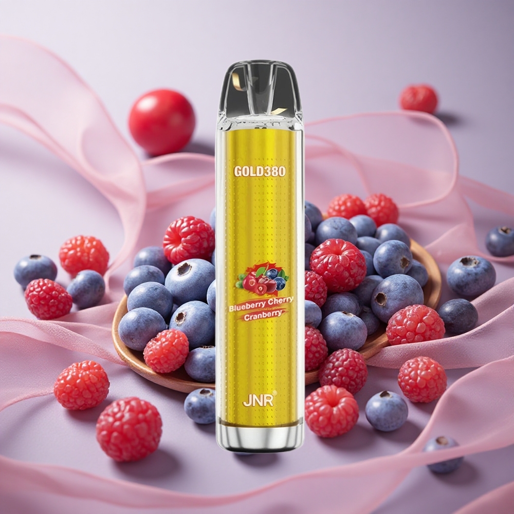 Borůvka Třešeň Brusinka JNR Glod380 6000 Potahů 1500mAh baterie 13ml objem náplně velkoobchod Česká Republika