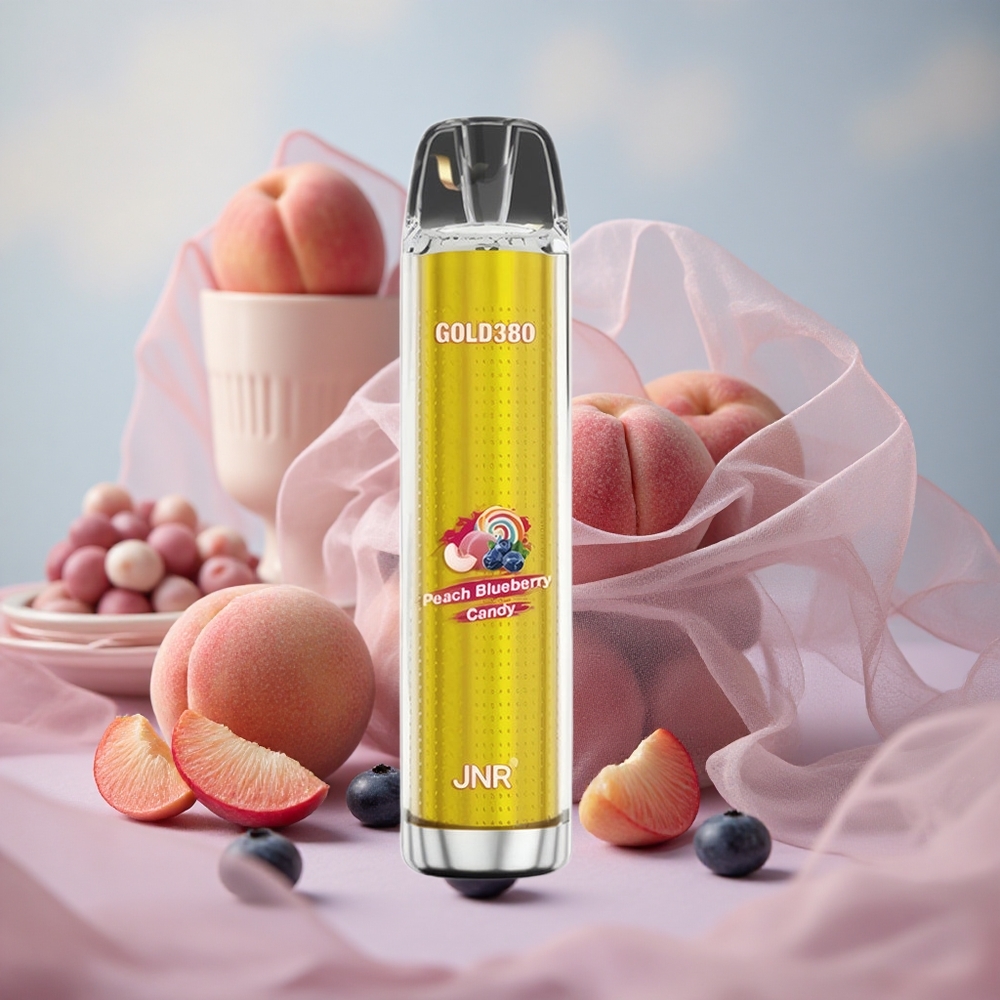 Broskev Borůvka JNR Glod380 6000 Puffs 1500mAh 13ml velkoobchod Česká Republika