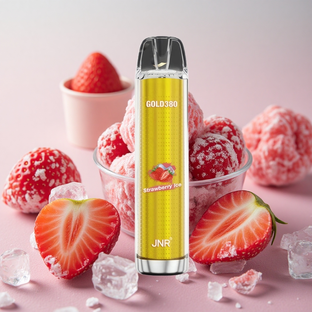 Jahoda Led JNR Glod380 6000 Puffs 1500mAh 13ml velkoobchod Česká Republika