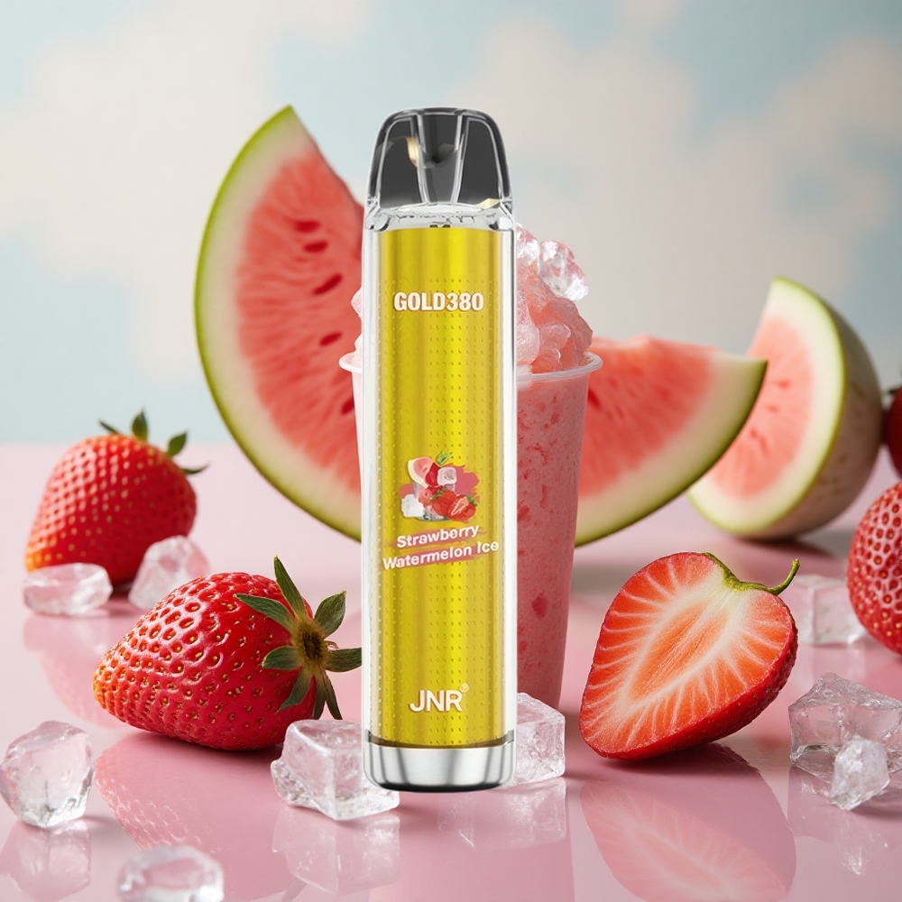Jahoda Vodní Meloun Led JNR Glod380 6000 Potahů 1500mAh Kapacita Baterie 13ml Kapacita e-Kapaliny velkoobchod Česká Republika