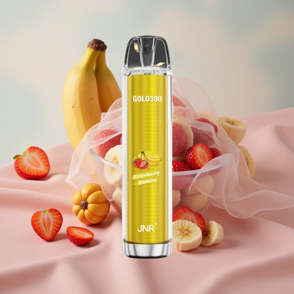 jahoda banán JNR Glod380 6000 Puffs 1500mAh Battery 13ml e-Liquid velkoobchod Česká Republika