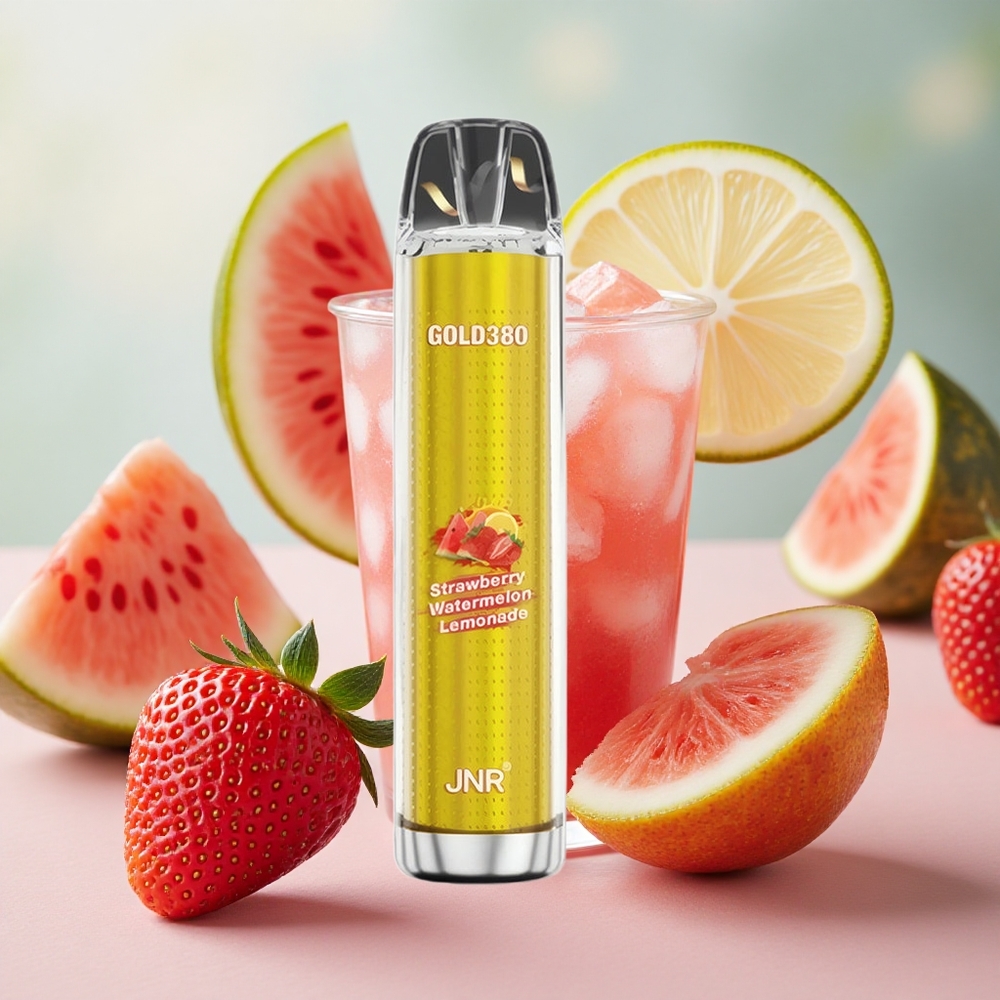 jahoda meloun limonáda JNR Glod380 6000 Puffs 1500mAh kapacita baterie 13ml kapacita e-liquidu velkoobchod Česká Republika