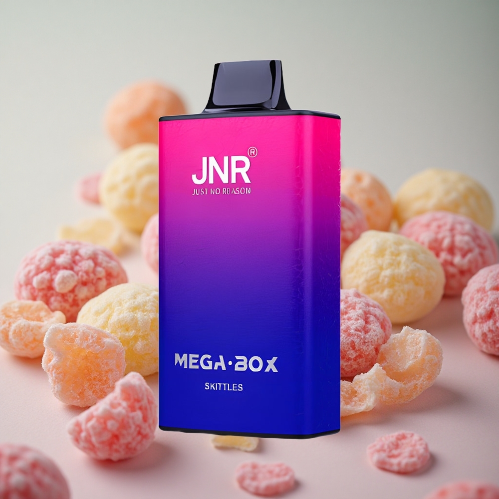 Duha (Skittles) JNR Mega Box 25000 Puffs 30ml Kapacita E-liquid 850mAh Kapacita Baterie velkoobchod Česká Republika