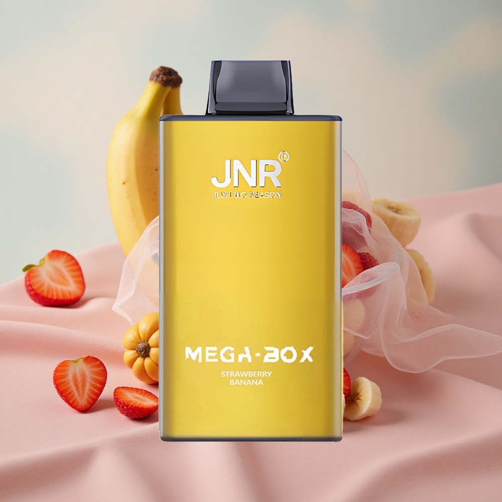 Jahoda Banán JNR Mega Box 25000 Puffs 30ml Kapalina 850mAh Baterie velkoobchod Česká Republika