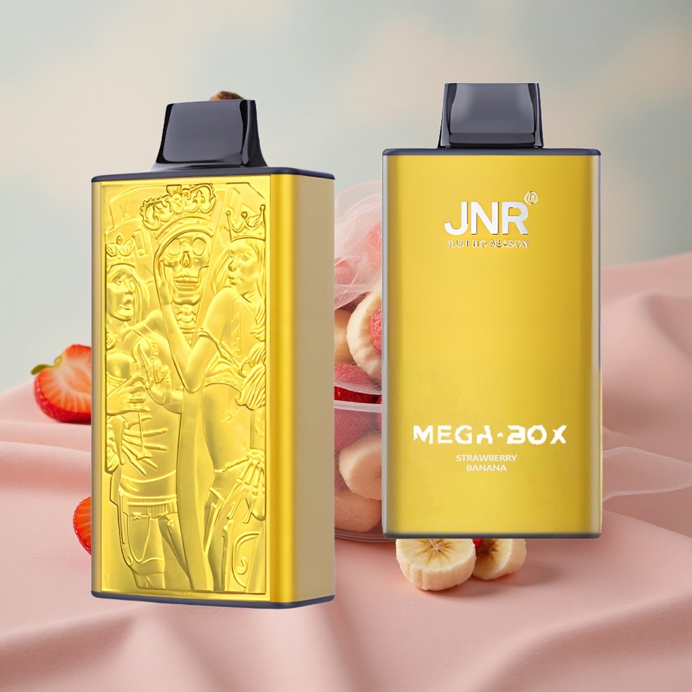 Jahoda Banán JNR Mega Box 25000 Puffs 30ml Kapalina 850mAh Baterie velkoobchod Česká Republika