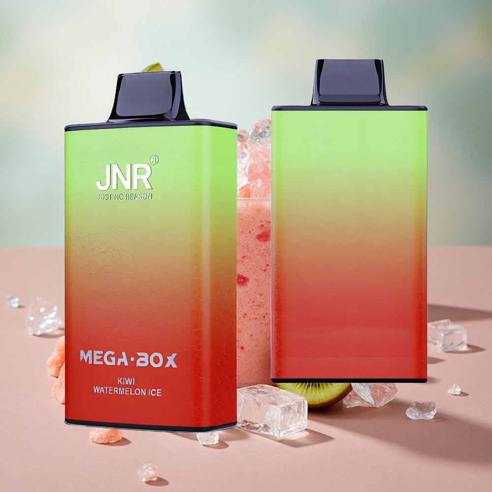 Kiwi Melounový Led JNR Mega Box 25000 Puffs 30ml Kapacita E-liquid 850mAh Kapacita Baterie velkoobchod Česká Republika