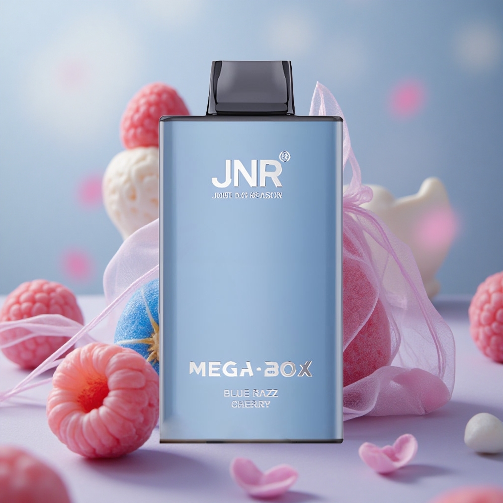 Modrá Malina Třešeň JNR Mega Box 25000 Puffs 30ml Kapacita E-liquid 850mAh Kapacita Baterie velkoobchod Česká Republika