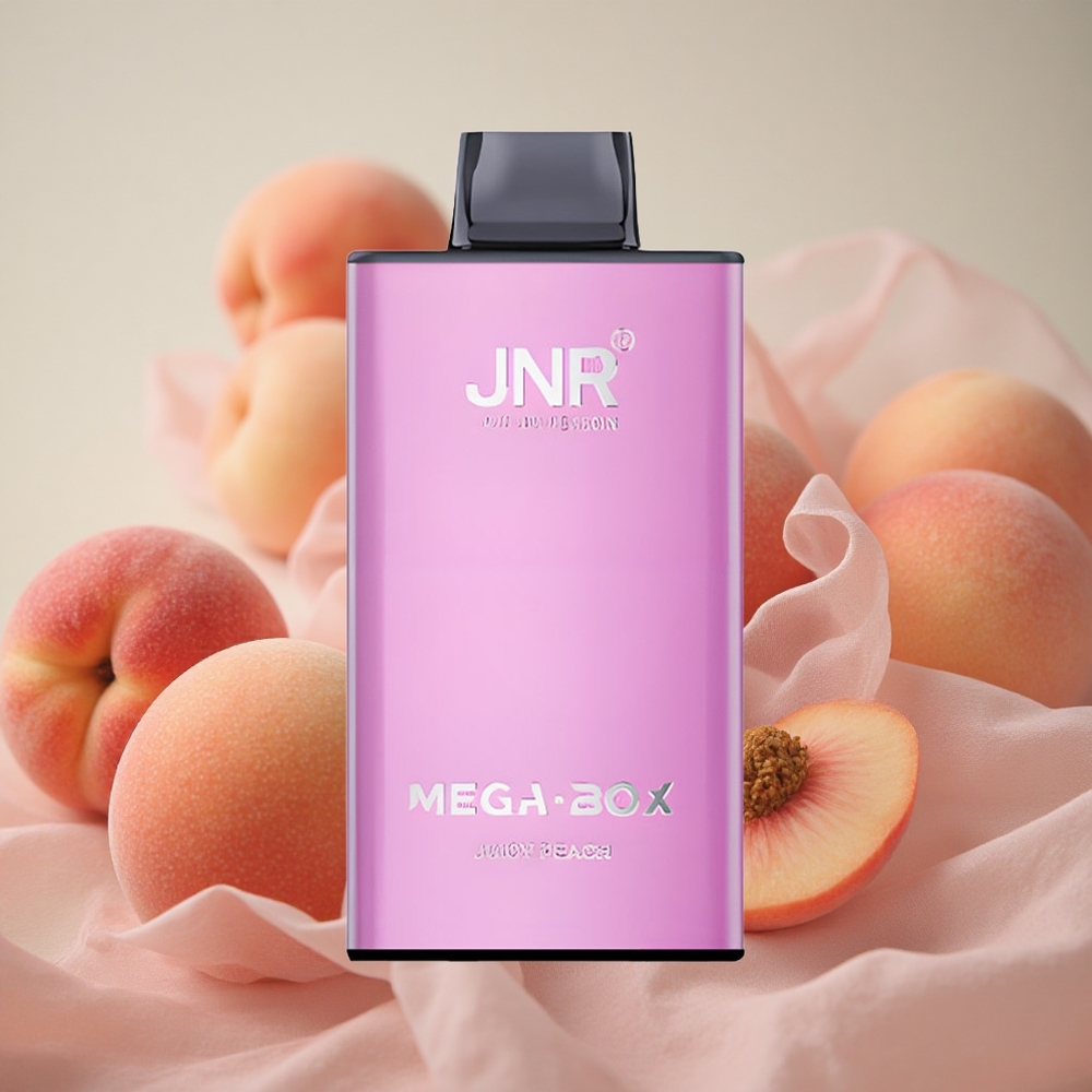 Šťavnatá broskev JNR Mega Box 25000 Puffs 30ml Kapacita tekutin 850mAh Kapacita baterie velkoobchod Česká Republika
