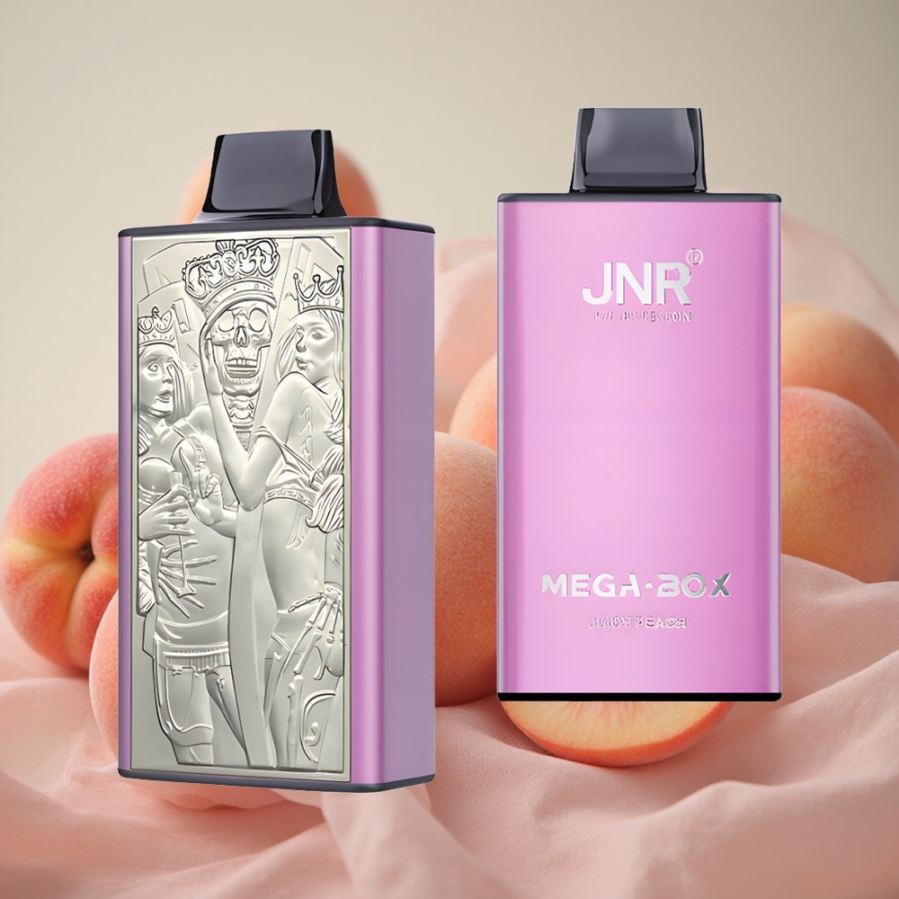 Šťavnatá broskev JNR Mega Box 25000 Puffs 30ml Kapacita tekutin 850mAh Kapacita baterie velkoobchod Česká Republika