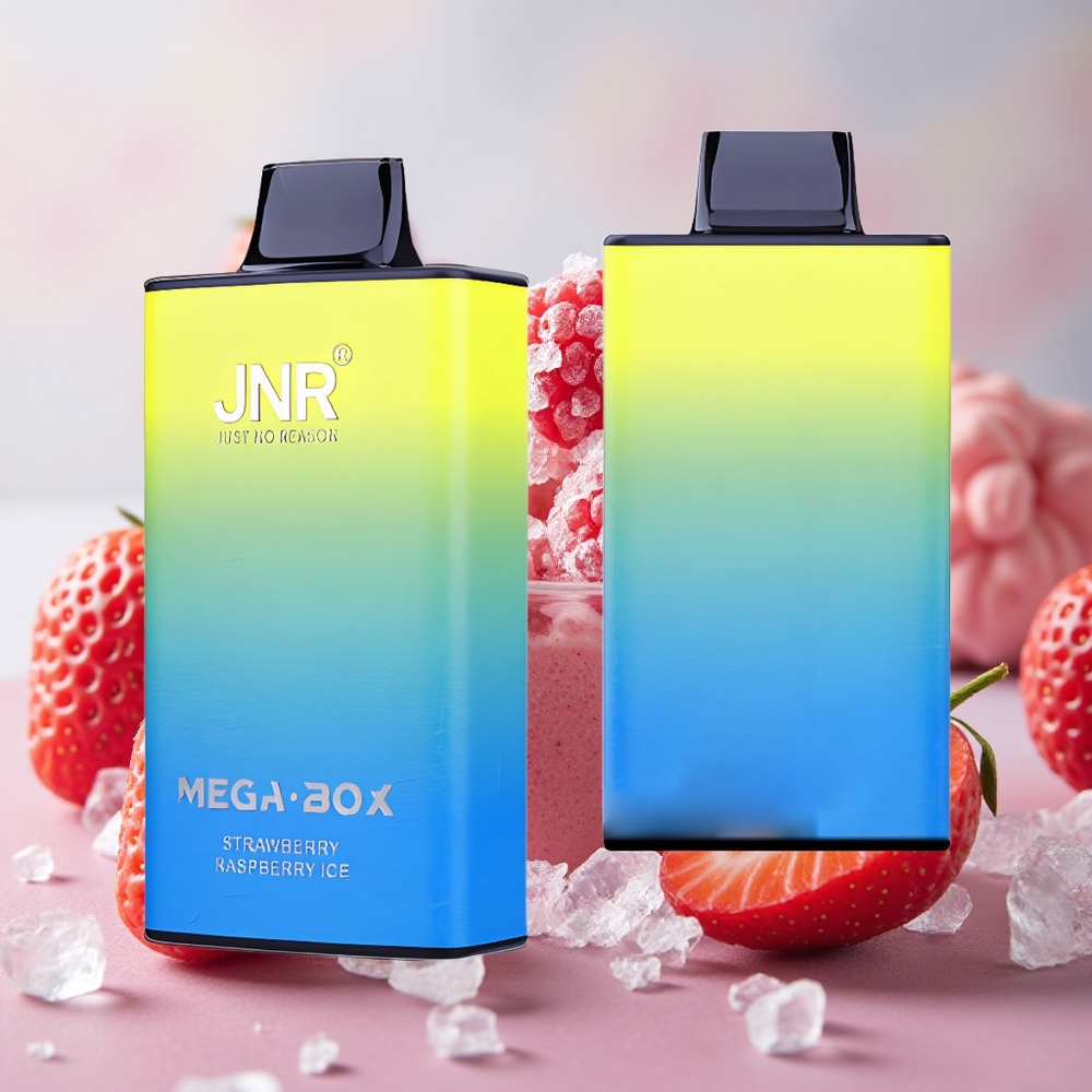 jahoda malina led JNR Mega Box 25000 tahů 30ml kapalina 850mAh baterie velkoobchod Česká Republika