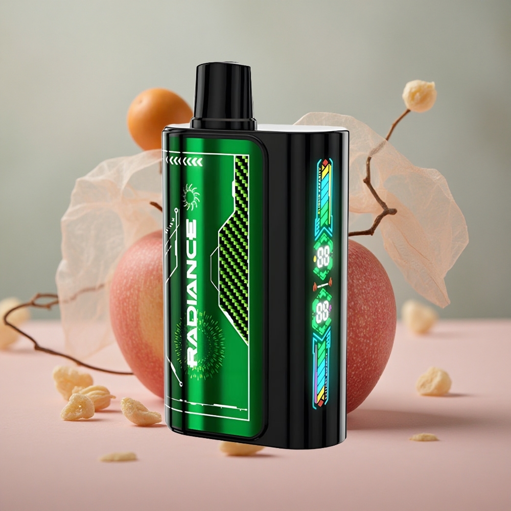 Dvojité jablko JNR Radiance 31000 Puffs 28ml e-liquid 950 mAh dobíjecí baterie velkoobchod Česká Republika