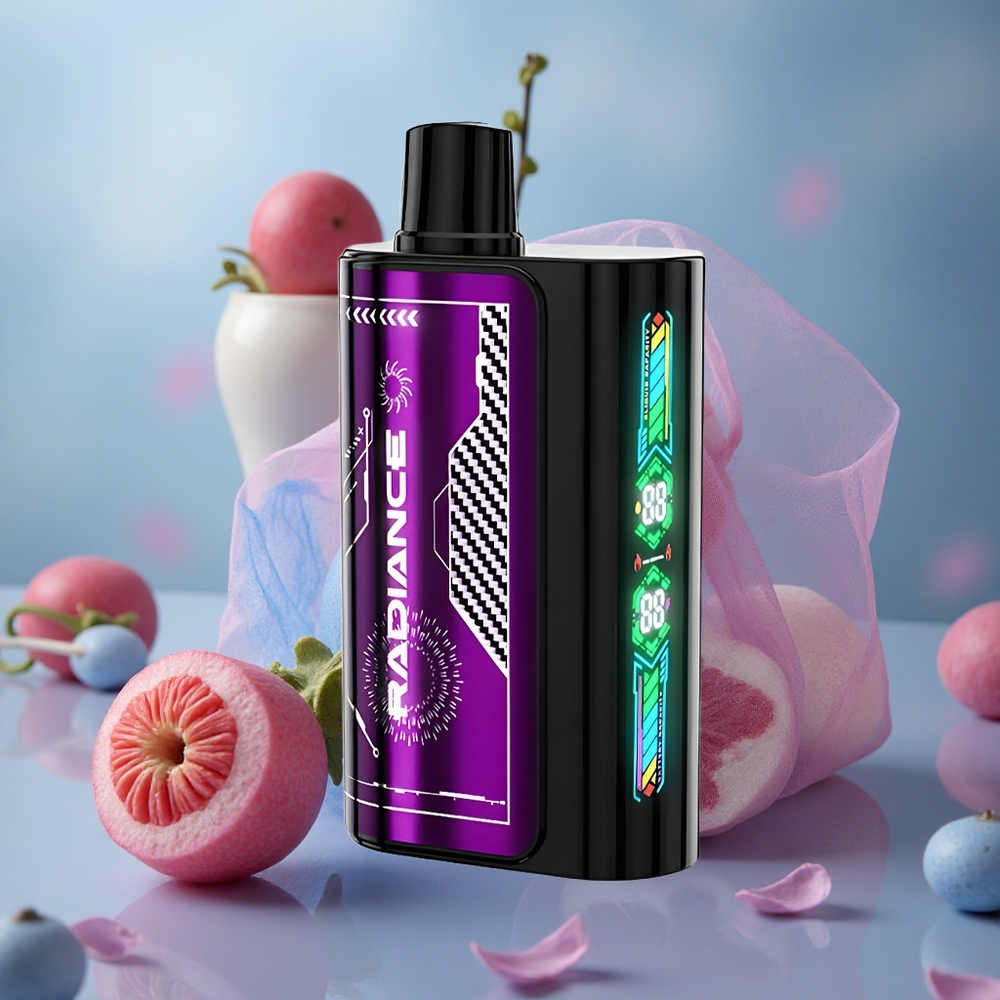 Modrá Malina Třešeň JNR Radiance 31000 Tahů 28ml E-liquid velkoobchod Česká Republika