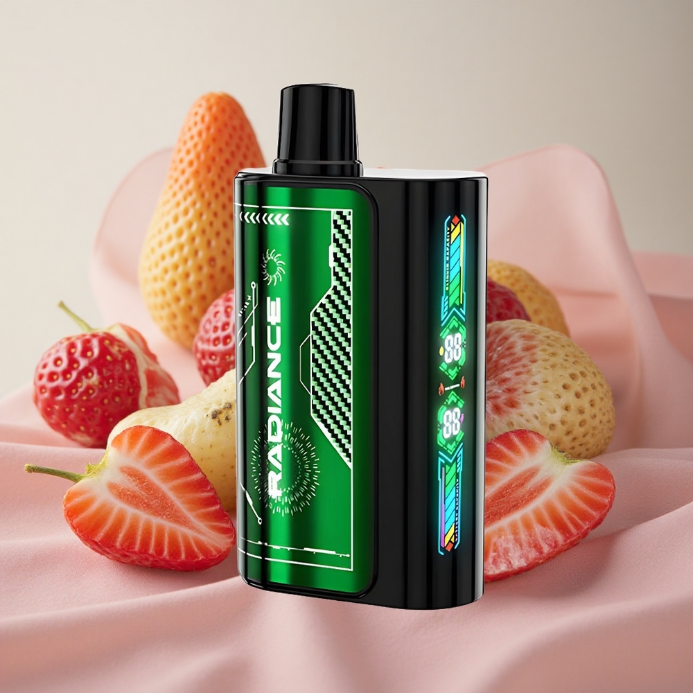 jahoda kiwi JNR Radiance 31000 Puffs s 28ml náplní a 950 mAh dobíjecí baterií velkoobchod Česká Republika