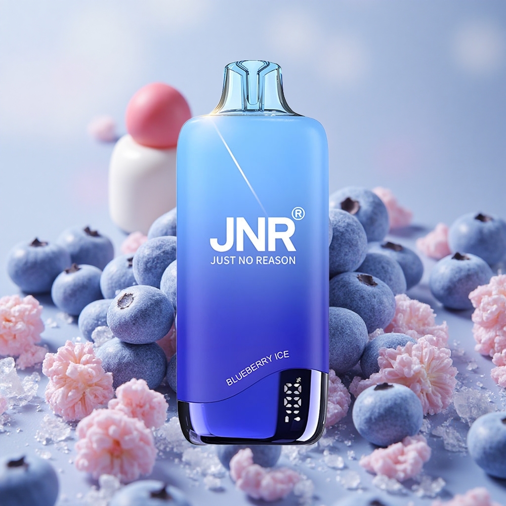 Borůvka Led JNR Rainbow 10500 Puffs 18ml e-Liquid Tank 600mAh Battery Capacity velkoobchod Česká Republika