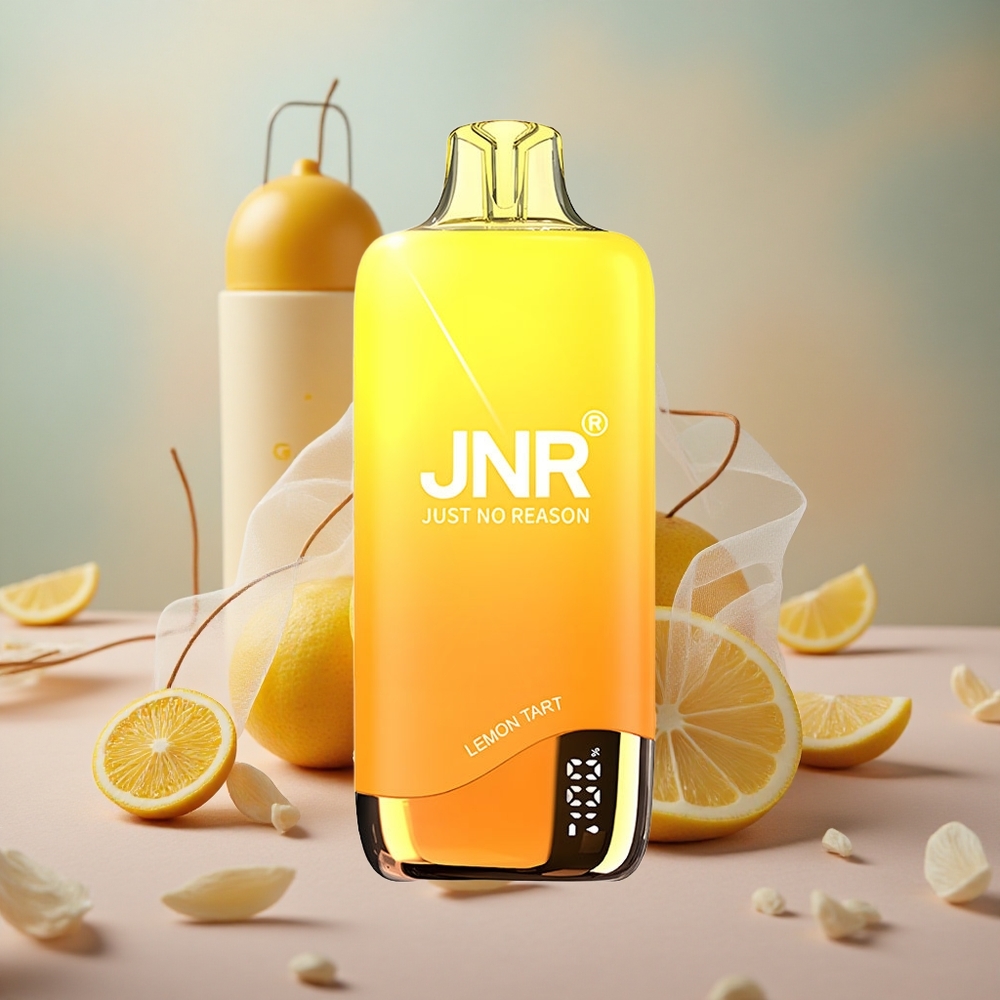 Citrónový koláč JNR Rainbow 10500 Puffs Jednorázová Vape 18ml nádrž na e-liquid 0,8ohm síťová cívka velkoobchod Česká Republika
