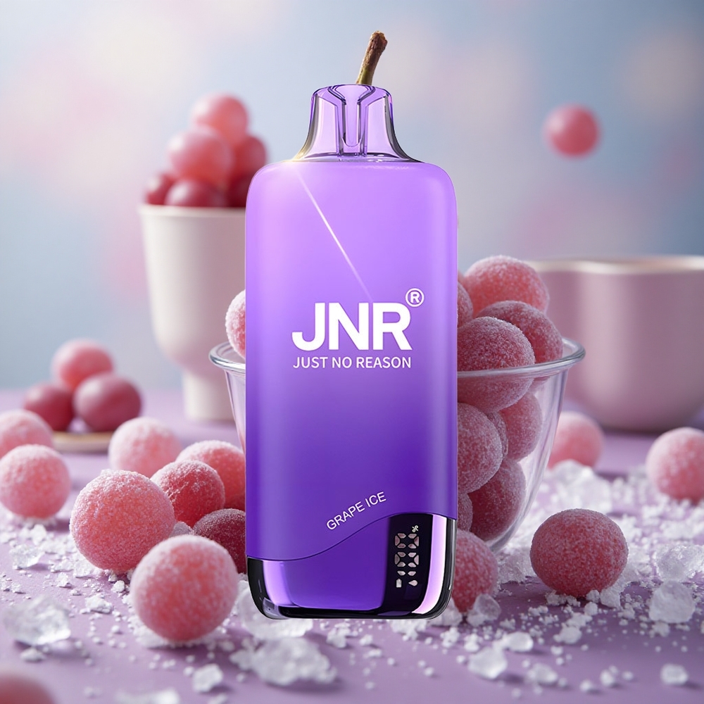 Hroznový Led JNR Rainbow 10500 Puffs 18ml Nádrž na e-liquid 600mAh Kapacita Baterie velkoobchod Česká Republika