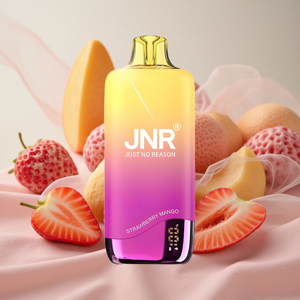 Jahoda Mango JNR Rainbow 10500 Puffs 18ml nádrž na e-liquid 600mAh kapacita baterie velkoobchod Česká Republika