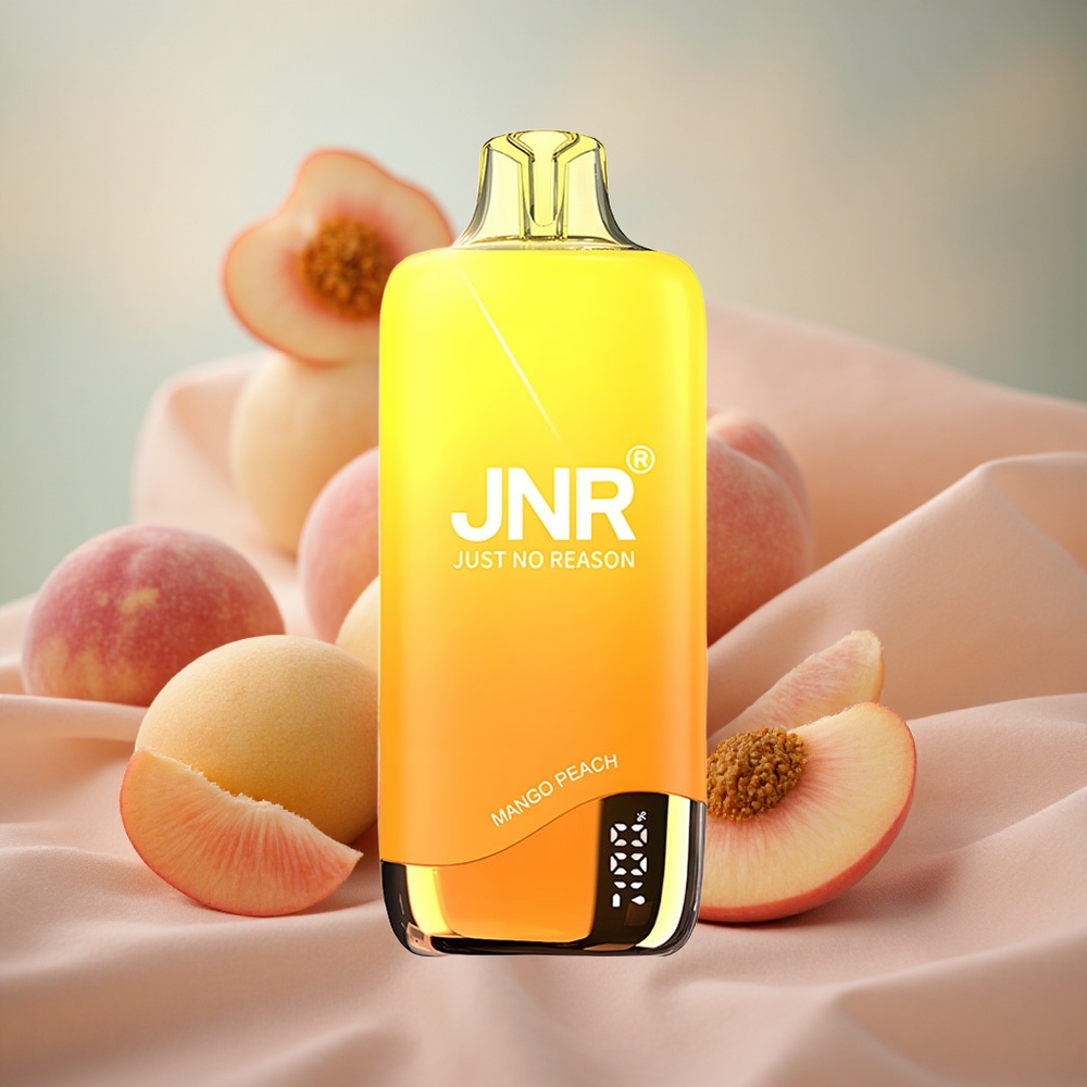 Mango Broskvový JNR Rainbow 10500 Puffs 18ml Nádrž na e-Kapalinu 0.8ohm Síťová Cívka velkoobchod Česká Republika