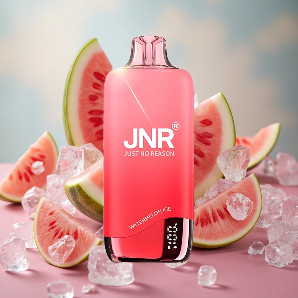 Melounový led JNR Rainbow 10500 Puffs 18ml nádrž na e-liquid 0,8ohm Mesh Coil velkoobchod Česká Republika