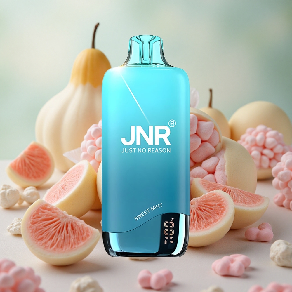 Sladká Máta JNR Rainbow 10500 Puffs 18ml Nádrž na e-liquid 10500 Potahů velkoobchod Česká Republika
