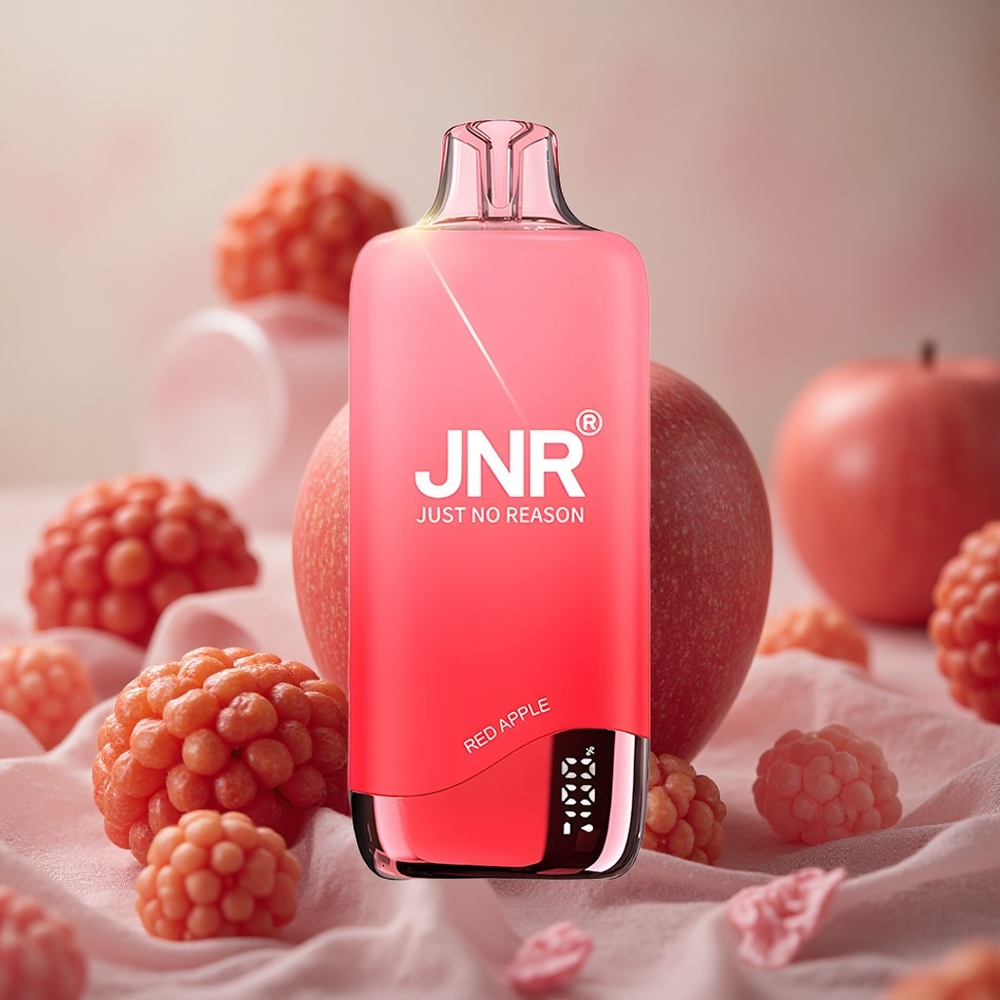 Červené jablko JNR Rainbow 10500 Puffs 18ml nádrž na e-liquid 10500 potahů velkoobchod Česká Republika