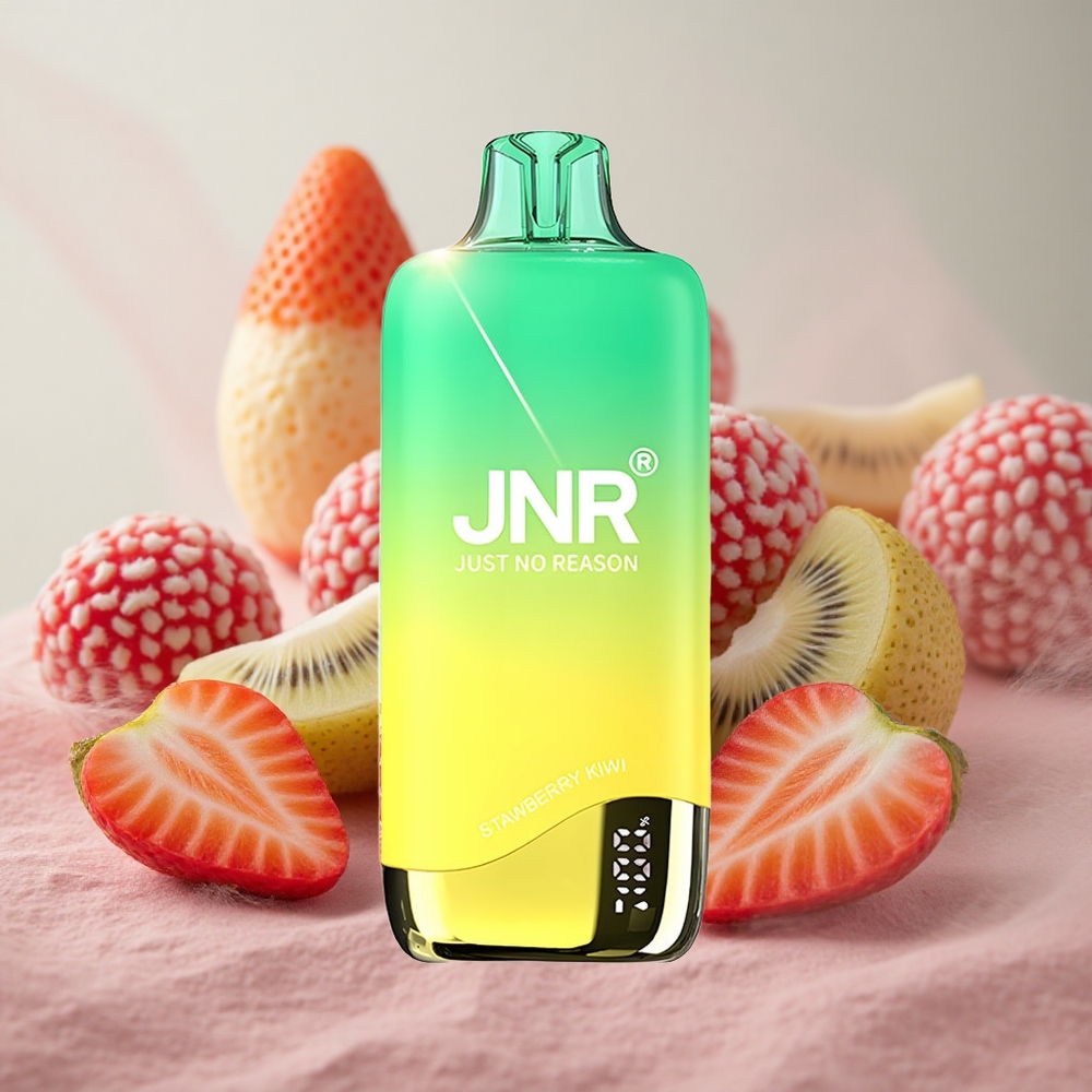 jahoda kiwi JNR Rainbow 10500 Puffs Jednorázová Vape 10500 potahů 18ml nádrž na e-liquid velkoobchod Česká Republika