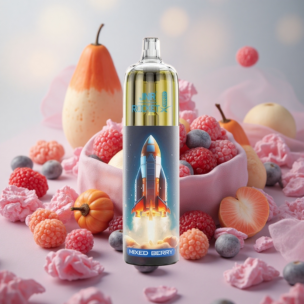 Směs Lesního Ovoce JNR Rocket-X 12400 Puffs Jednorázová Vape 25ml Kapacita E-liquidu 850mAh Kapacita Baterie velkoobchod Česká Republika