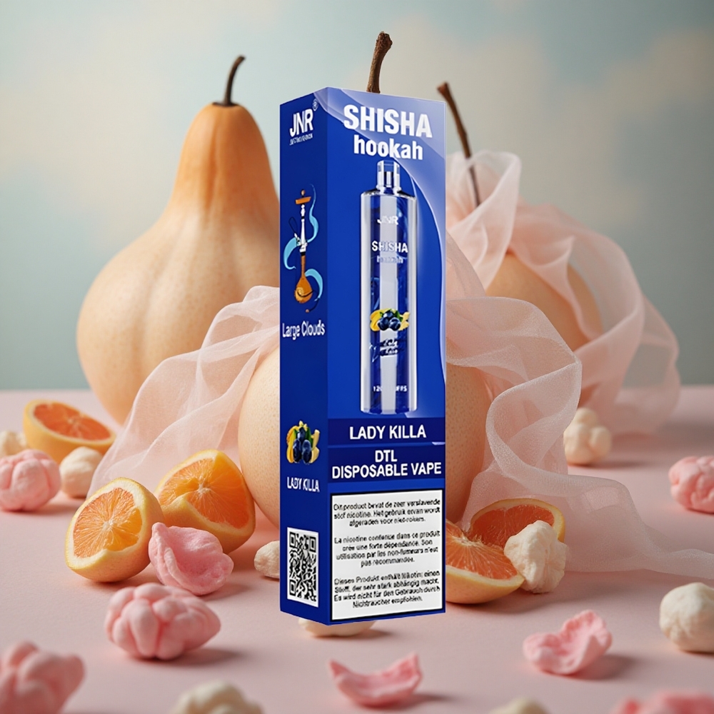 Lady Killa JNR Shisha Hookah 12000 Puffs 24ml kapacita náplně 750mAh kapacita baterie velkoobchod Česká Republika